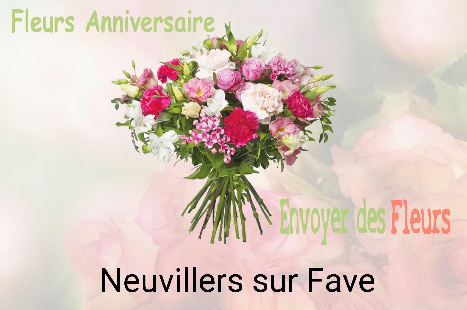 Bouquet de fleurs d’anniversaire livré à Neuvillers-sur-Fave