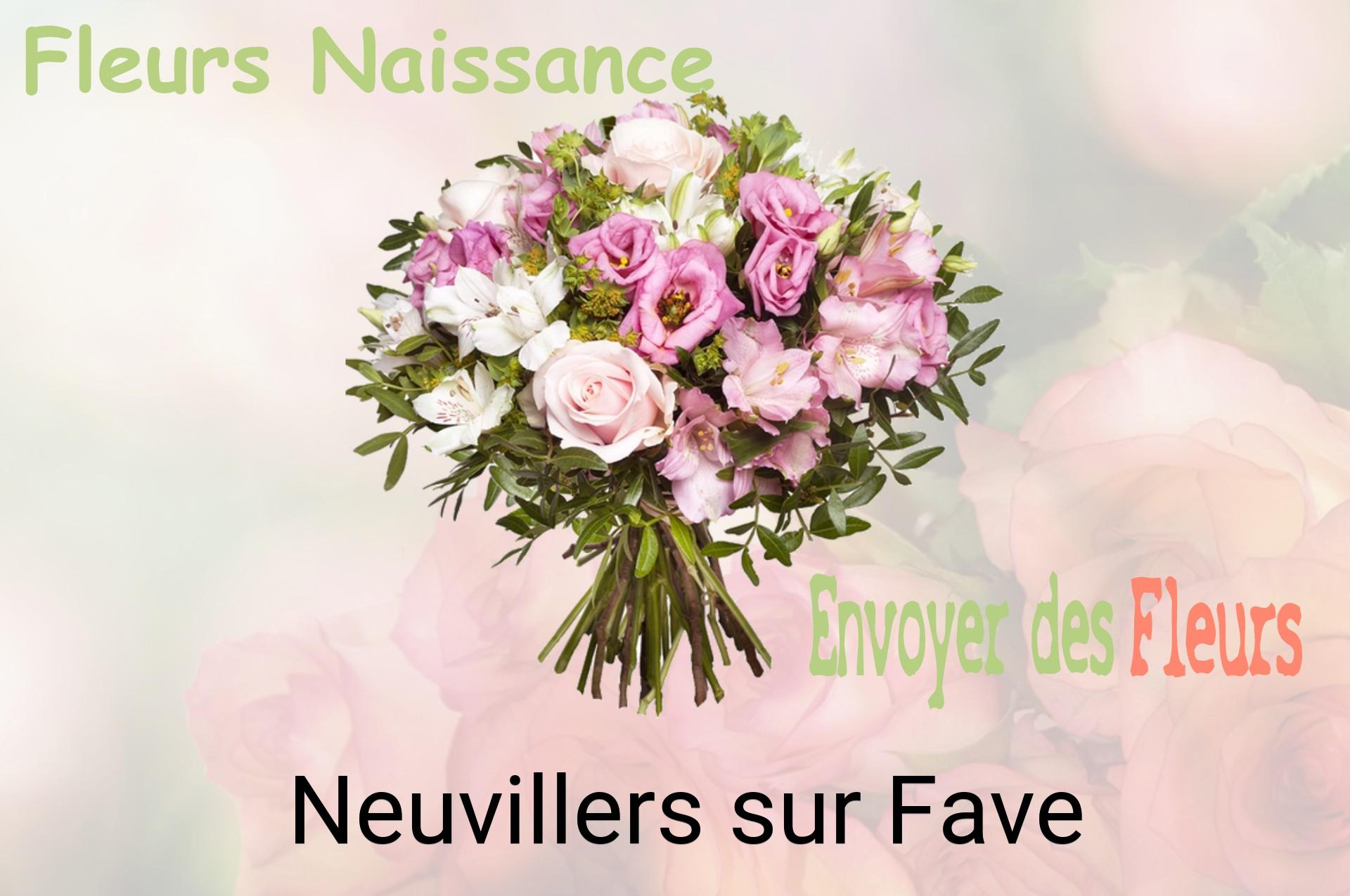 Bouquet de fleurs de naissance livré à Neuvillers-sur-Fave